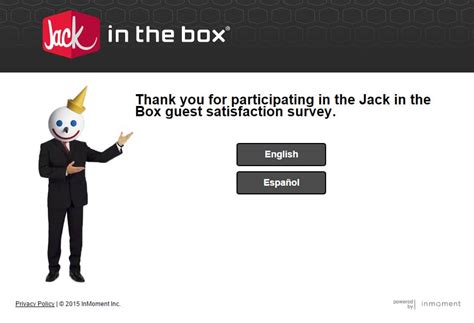 Jack In The Box Customer Survey